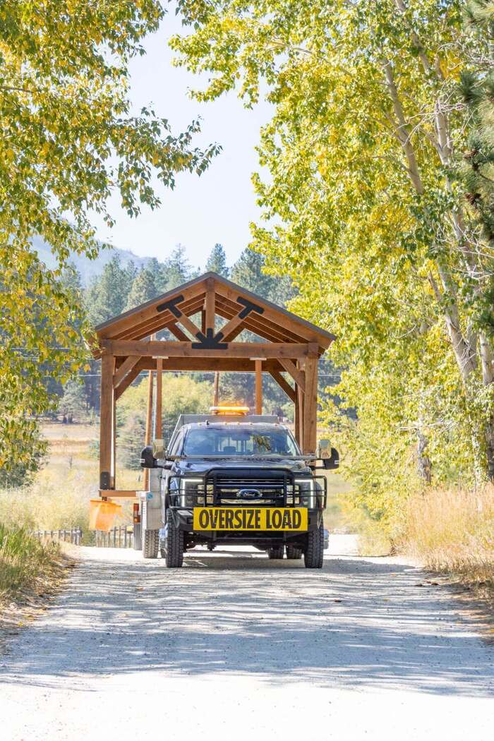 Backyard Shed Installation
